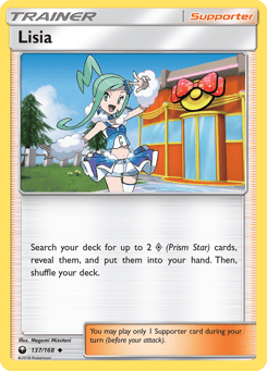 Lisia 137/168 Celestial Storm