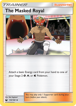 The Masked Royal 139/168 Celestial Storm