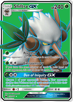 Shiftry-GX 152/168 Celestial Storm