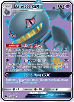 Banette-GX 157/168 Celestial Storm