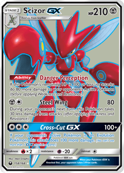Scizor-GX 158/168 Celestial Storm