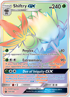 Shiftry-GX 169/168 Celestial Storm