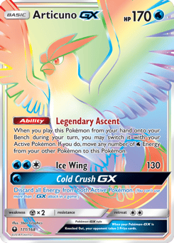 Articuno-GX 171/168 Celestial Storm