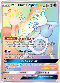 Mr. Mime-GX 173/168 Celestial Storm