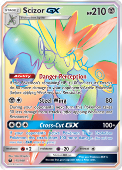 Scizor-GX 175/168 Celestial Storm