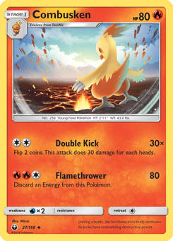 Combusken 27/168 Celestial Storm