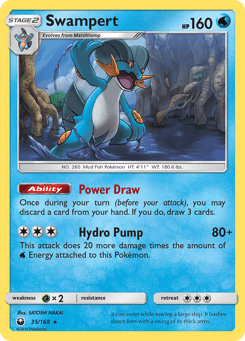 Swampert 35/168 Celestial Storm