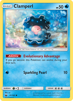 Clamperl 41/168 Celestial Storm