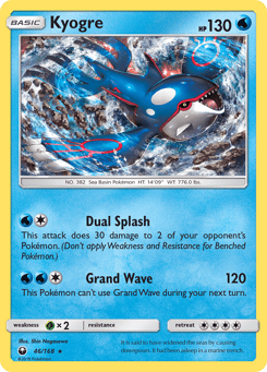 Kyogre 46/168 Celestial Storm