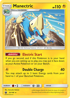 Manectric 52/168 Celestial Storm