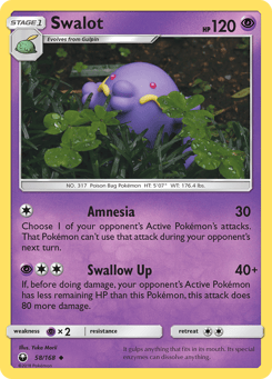 Swalot 58/168 Celestial Storm