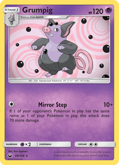 Grumpig 60/168 Celestial Storm