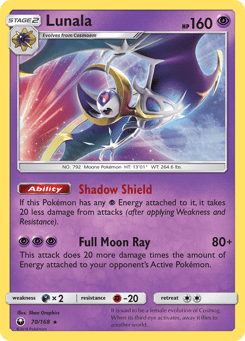 Lunala 70/168 Celestial Storm