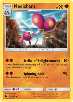 Medicham 77/168 Celestial Storm