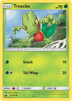 Treecko 8/168 Celestial Storm