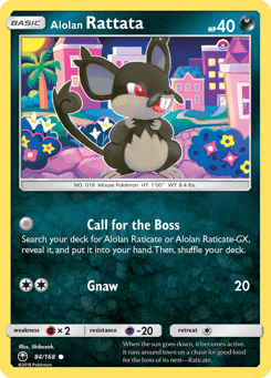 Alolan Rattata 84/168 Celestial Storm