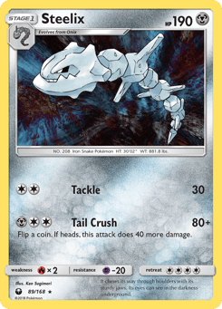 Steelix 89/168 Celestial Storm