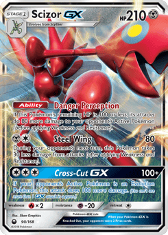 Scizor-GX 90/168 Celestial Storm