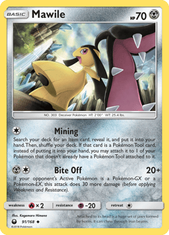 Mawile 91/168 Celestial Storm