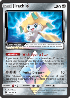 Jirachi ◇ 97/168 Celestial Storm