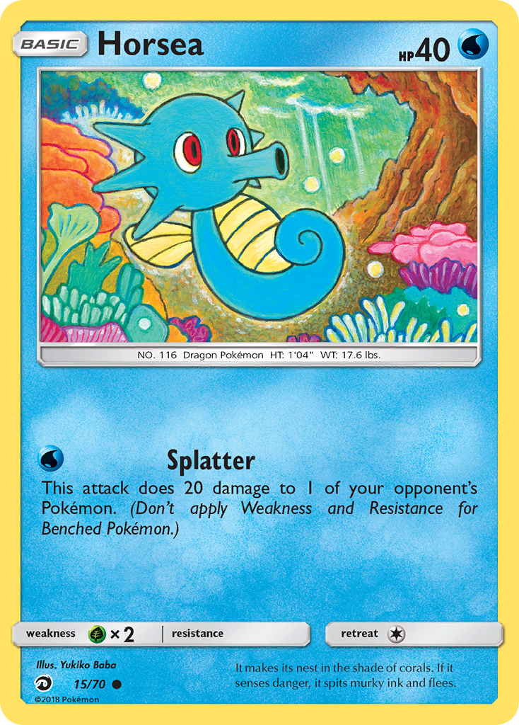 Horsea 15/70 Dragon Majesty