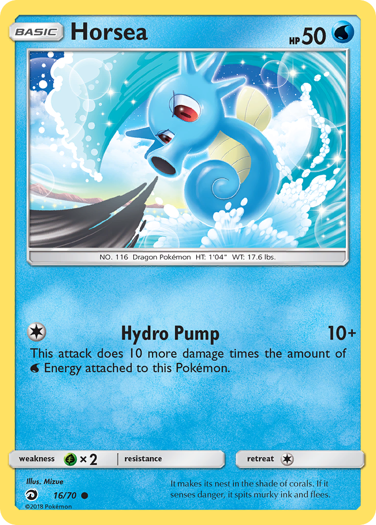 Horsea 16/70 Dragon Majesty