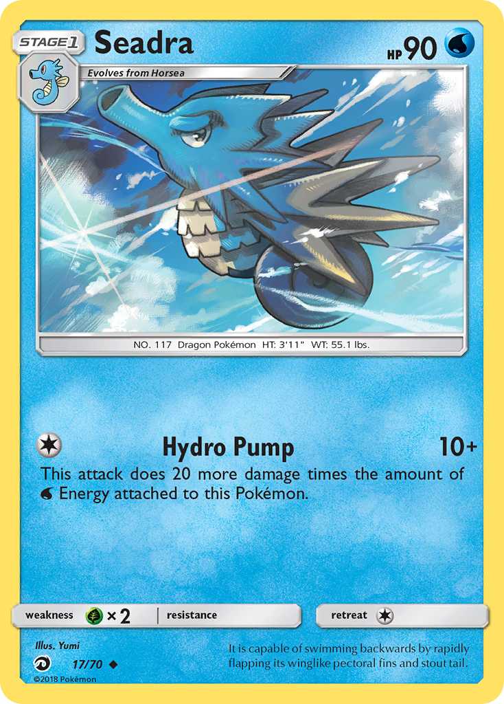 Seadra 17/70 Dragon Majesty