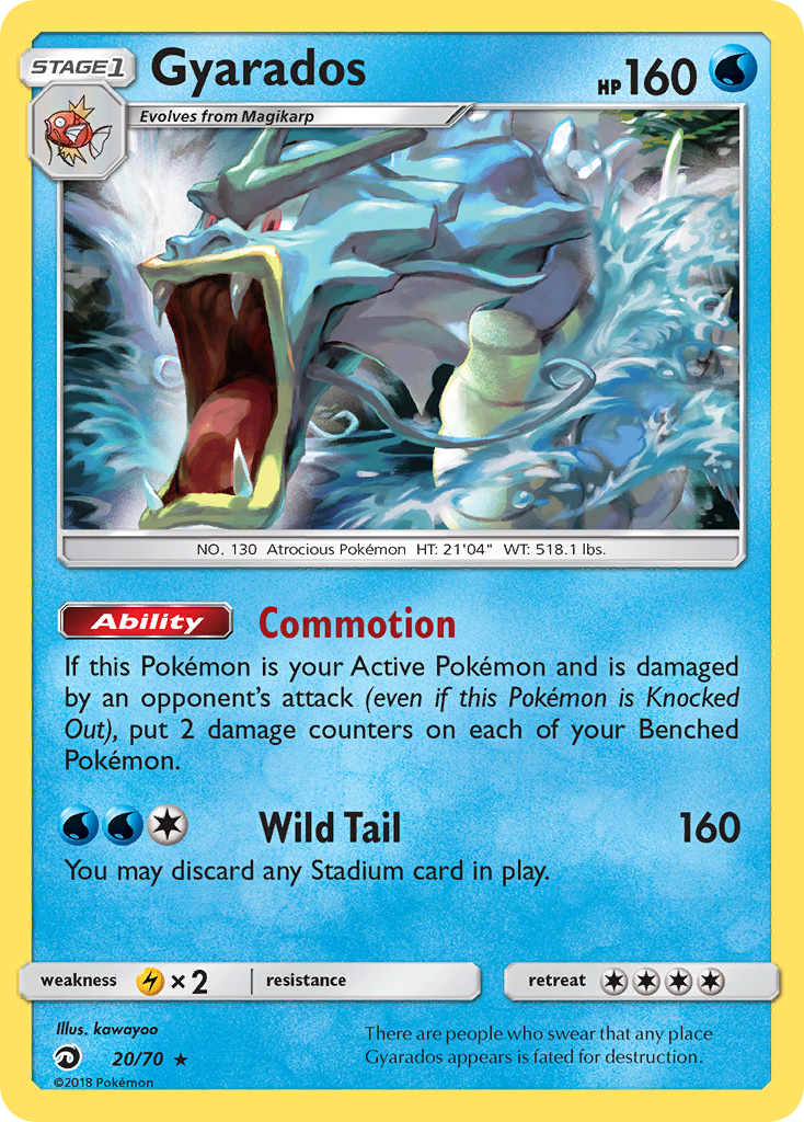 Gyarados 20/70 Dragon Majesty