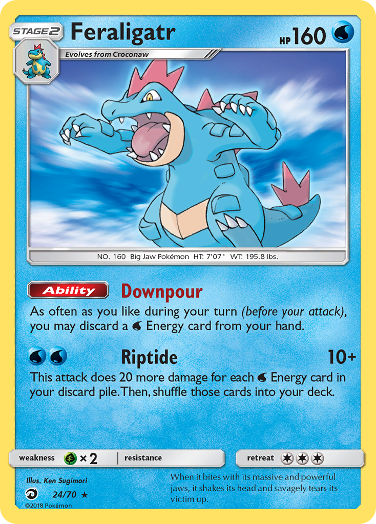 Feraligatr 24/70 Dragon Majesty