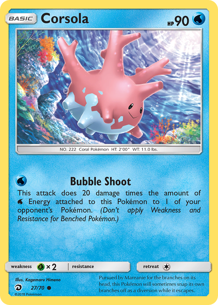 Corsola 27/70 Dragon Majesty