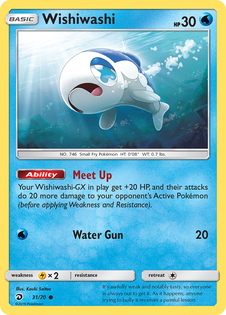 Wishiwashi 31/70 Dragon Majesty