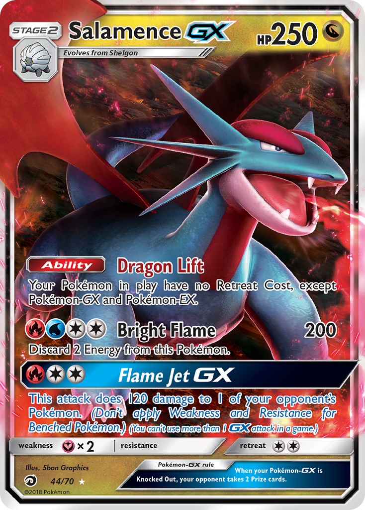 Salamence-GX 44/70 Dragon Majesty