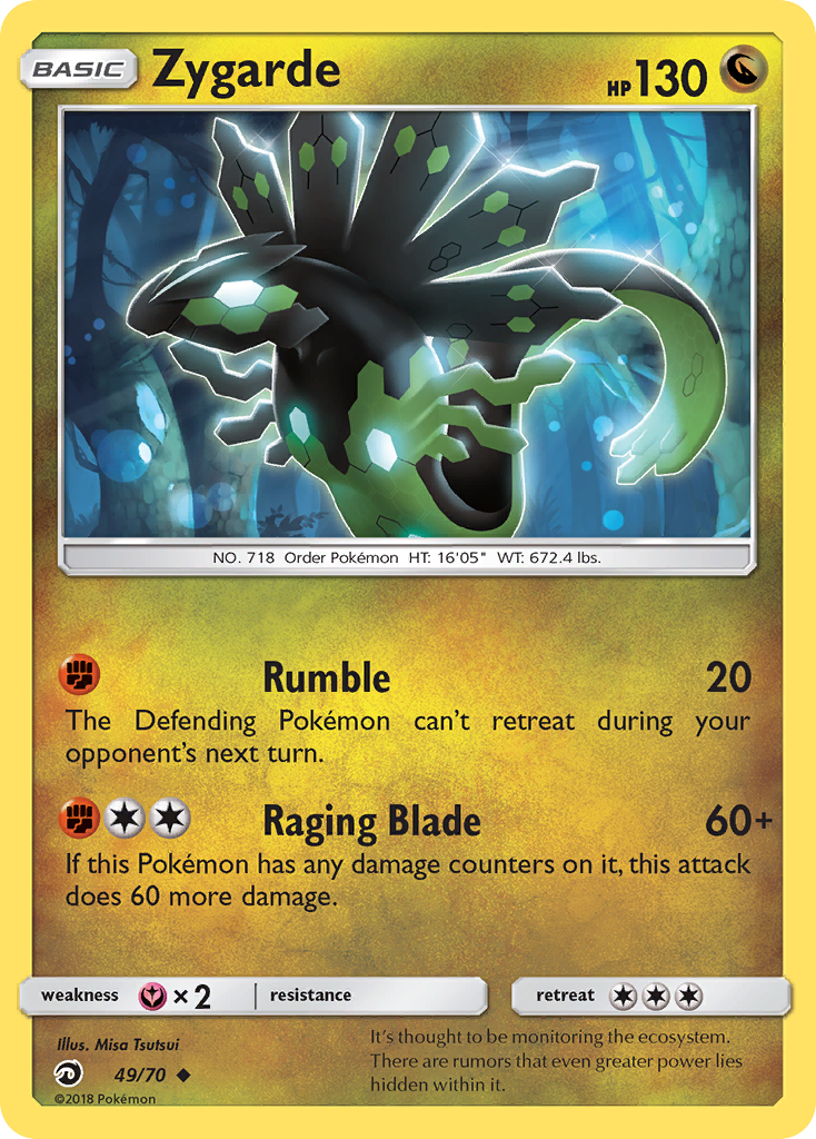 Zygarde 49/70 Dragon Majesty