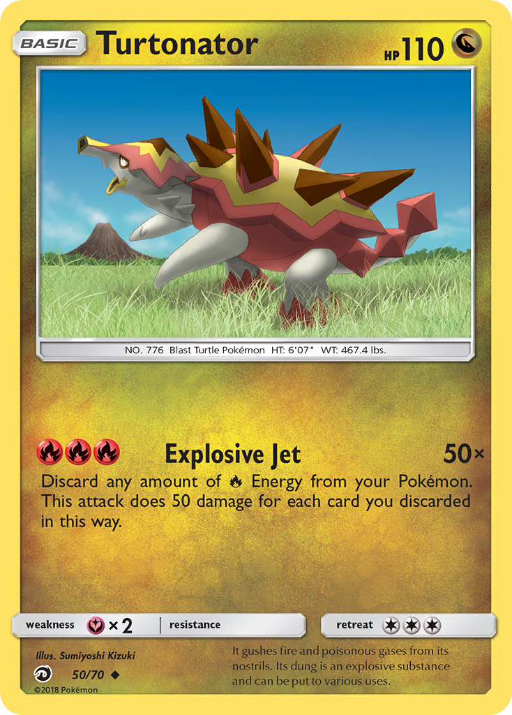 Turtonator 50/70 Dragon Majesty
