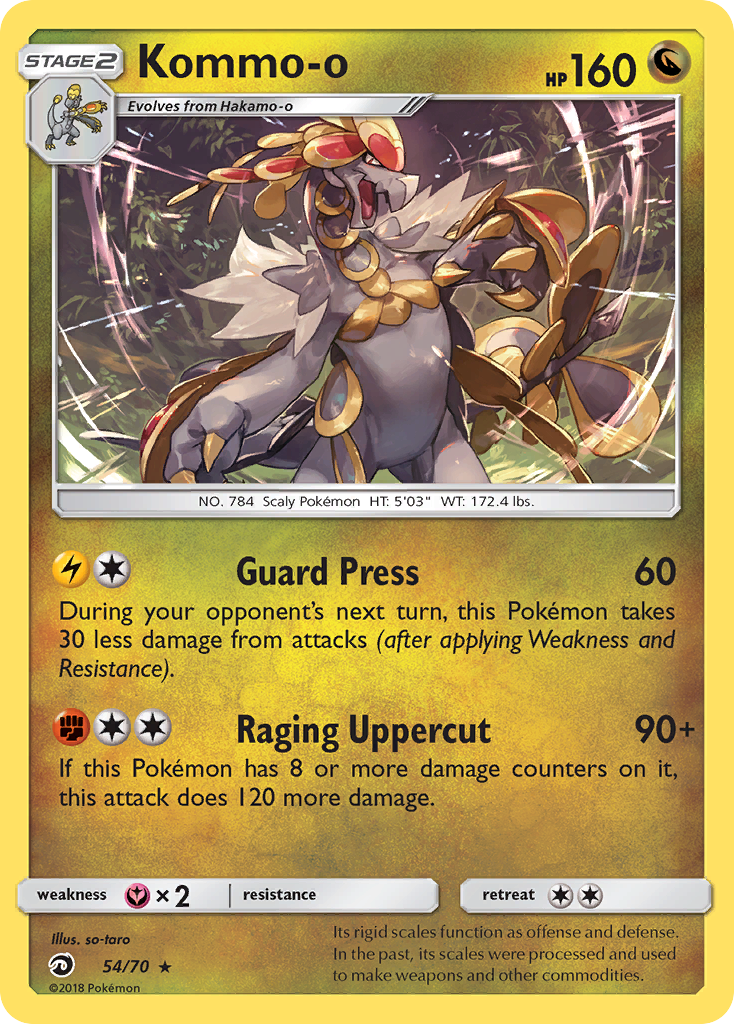 Kommo-o 54/70 Dragon Majesty