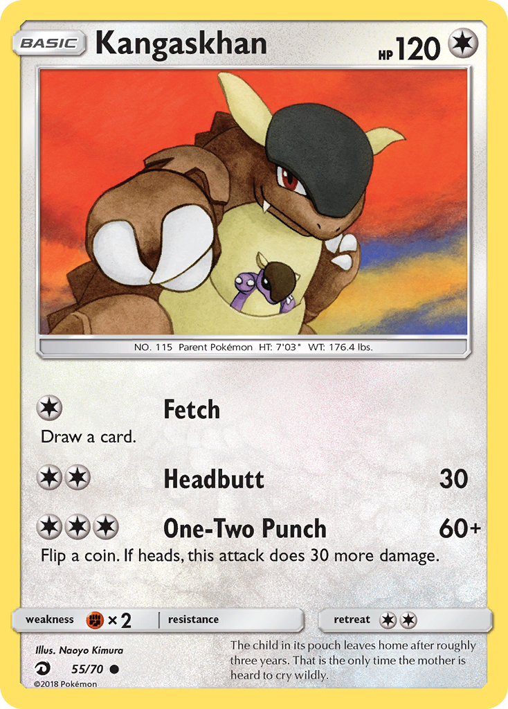 Kangaskhan 55/70 Dragon Majesty
