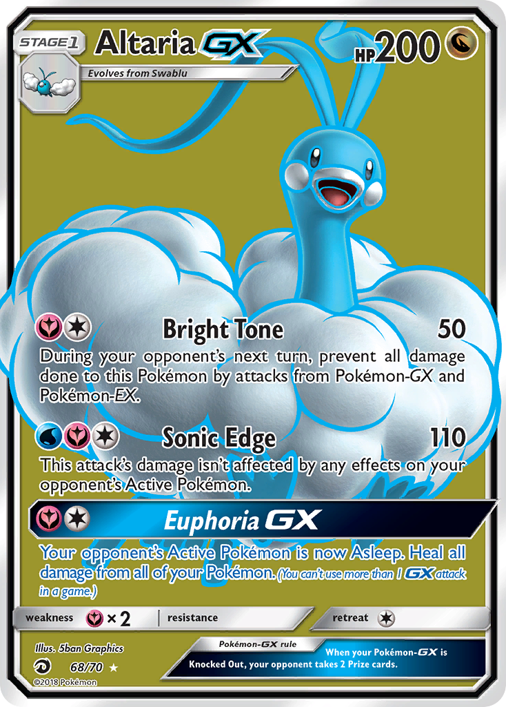 Altaria-GX 68/70 Dragon Majesty