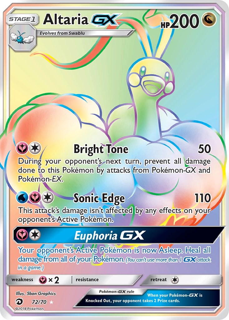 Altaria-GX 72/70 Dragon Majesty