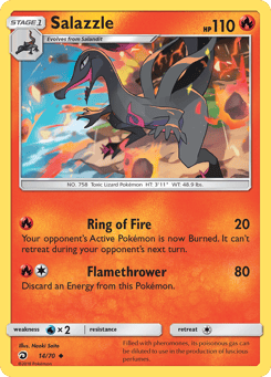 Salazzle 14/70 Dragon Majesty