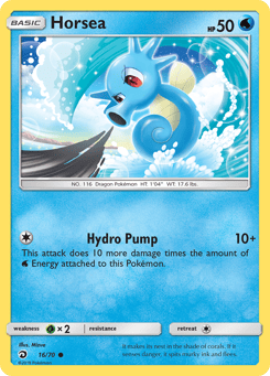 Horsea 16/70 Dragon Majesty