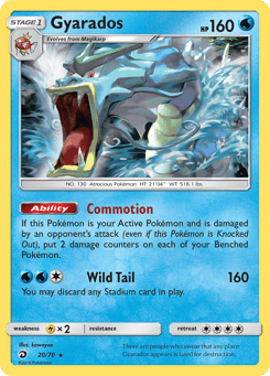 Gyarados 20/70 Dragon Majesty