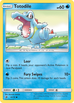 Totodile 22/70 Dragon Majesty