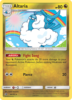 Altaria 40/70 Dragon Majesty