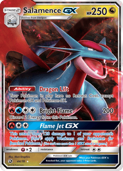 Salamence-GX 44/70 Dragon Majesty