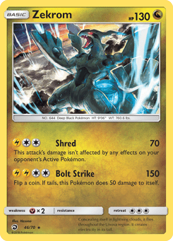 Zekrom 46/70 Dragon Majesty