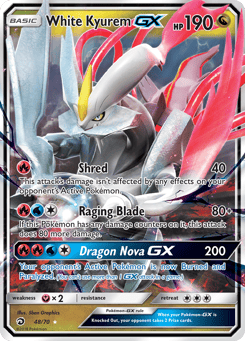 White Kyurem-GX 48/70 Dragon Majesty