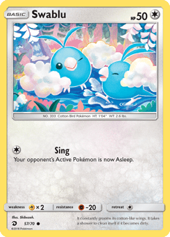 Swablu 57/70 Dragon Majesty