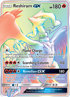 Reshiram-GX 71/70 Dragon Majesty
