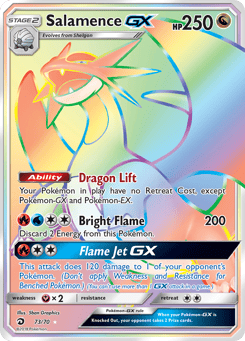 Salamence-GX 73/70 Dragon Majesty