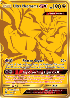 Ultra Necrozma-GX 78/70 Dragon Majesty